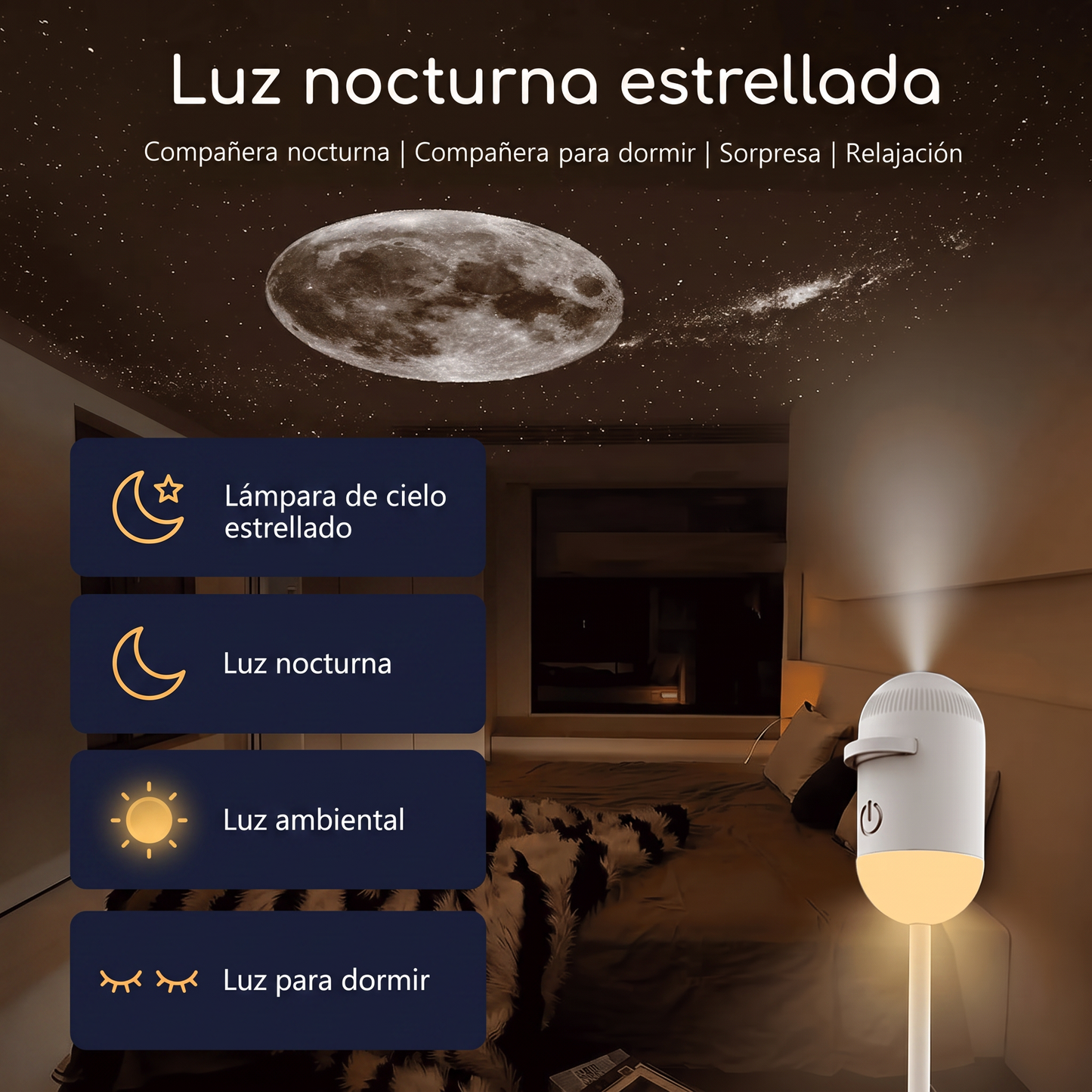 Lumyx™ Proyector de Galaxias